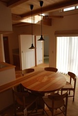 囲炉裏テーブル 1