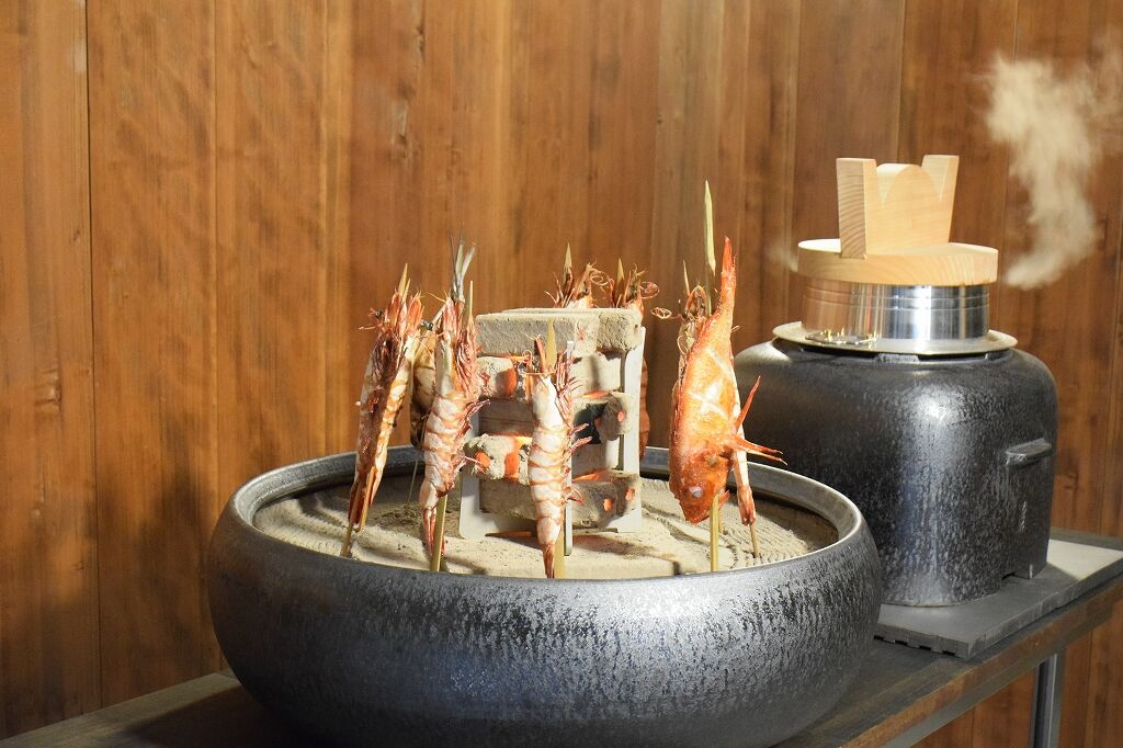 原始焼き、炉端焼きいろり 【SAMURAI FIRE】 : 囲炉裏・火鉢・七輪の
