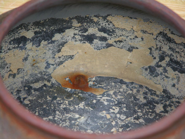 鉄瓶の湯垢 サビ 囲炉裏 火鉢 七輪のうんちく 炭火道 鉄瓶の湯垢 サビ 囲炉裏 火鉢 七輪のうんちく 炭火道