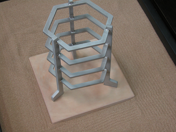 原始焼き五徳（串焼き五徳）ステンレス製 597863783113c38c3656b0929024d5