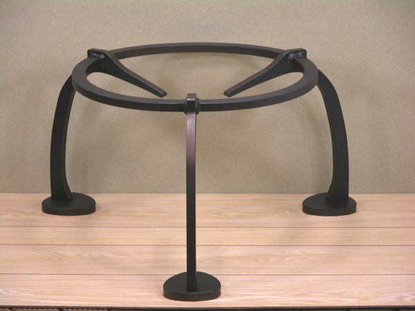 大きな囲炉裏用 金輪 : 囲炉裏・火鉢・七輪のうんちく － 炭火道