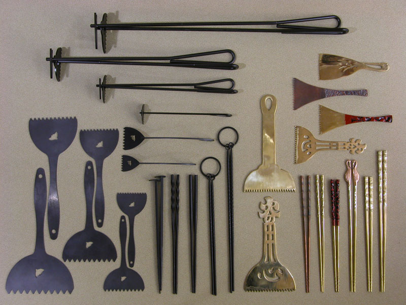 囲炉裏の灰掻きセット 販売 : 囲炉裏・火鉢・七輪のうんちく － 炭火道