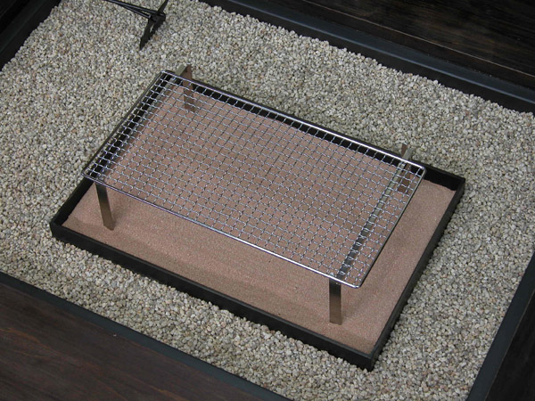 T*Y様 木製囲炉裏 砂入り 良好状態 T*Y様 木製囲炉裏 砂入り 良好状態
