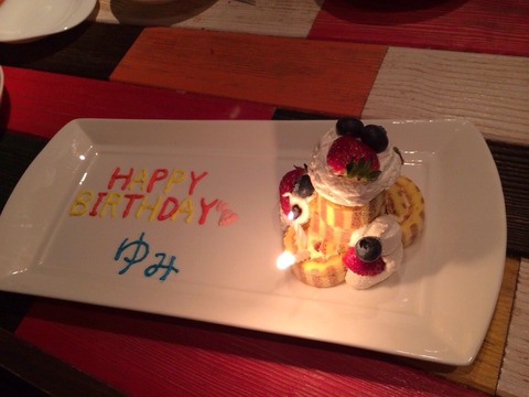 誕生日サプライズ