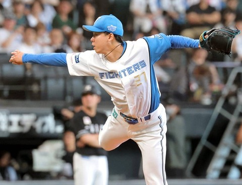 【日本ハム】大川慈英、プロ初先発は4回4失点　打線が逆転し勝ち負けつかず