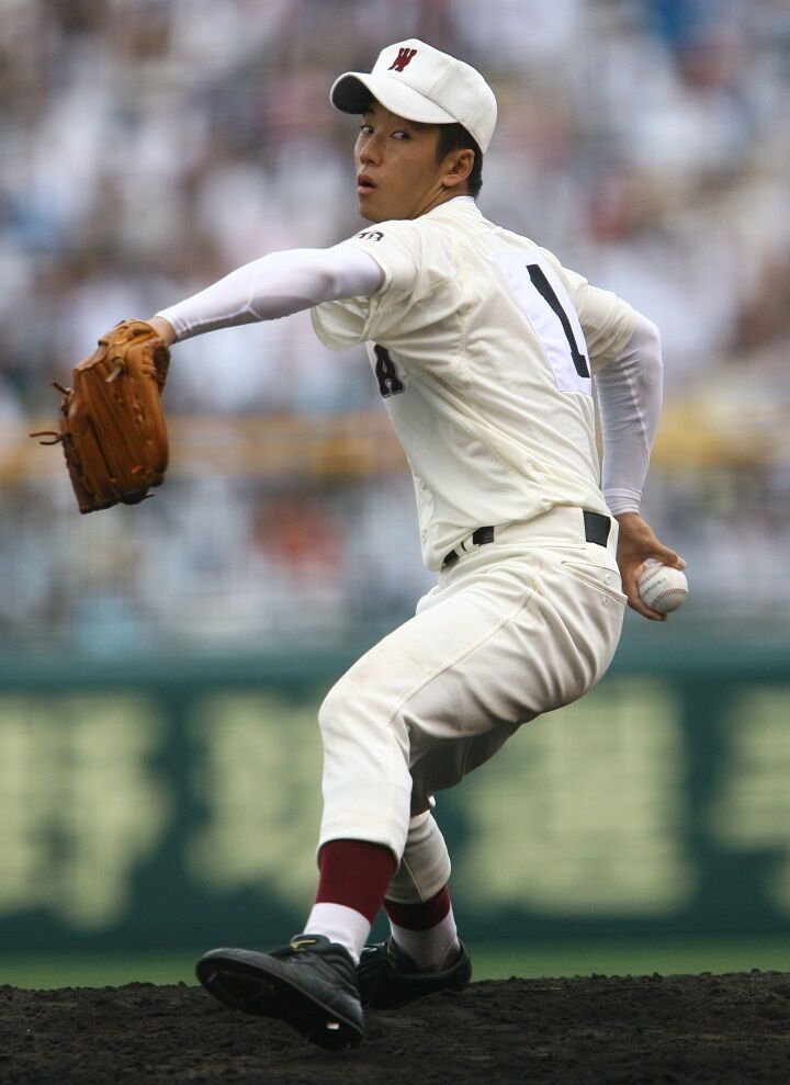 斎藤佑樹さんの高校時代の投球フォームwwwwww : ファイターズ王国＠日ハムまとめブログ