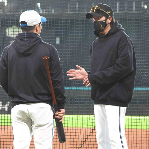 【日本ハム】秋季練習最終日に新庄剛志監督がサプライズ参加