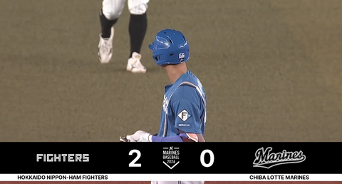 【日本ハム】万波中正、タイムリーで追加点｜ロッテ戦｜打った瞬間の反応まとめ｜10/1