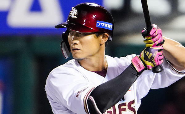 西川遥輝（31） .179（67-12）1本 2打点 2盗塁 22三振 11四球 出塁率.295 OPS.578