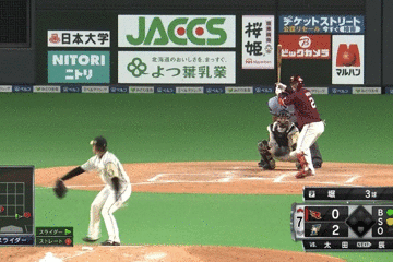 日ハム堀くん 折れたバットに襲われる スポキチ速報 日ハム堀くん 折れたバットに襲われる スポキチ速報