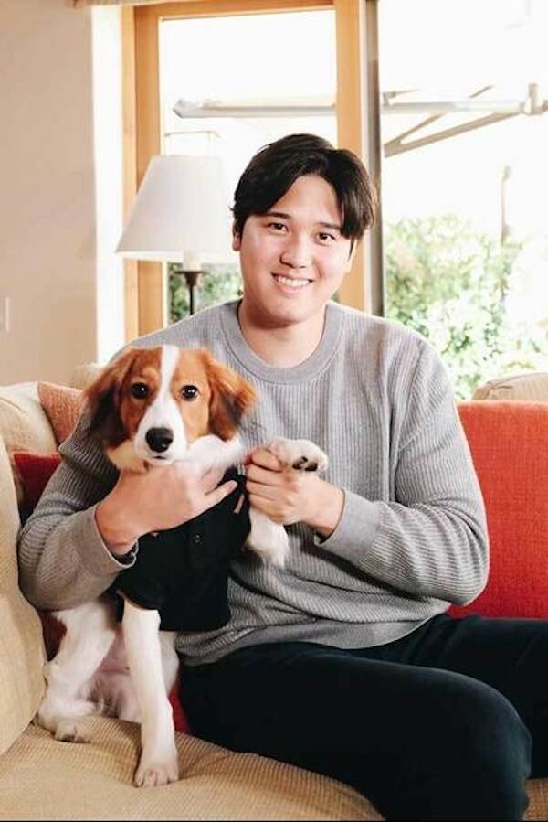 大谷翔平、愛犬に全力｢結婚はもう無理｣