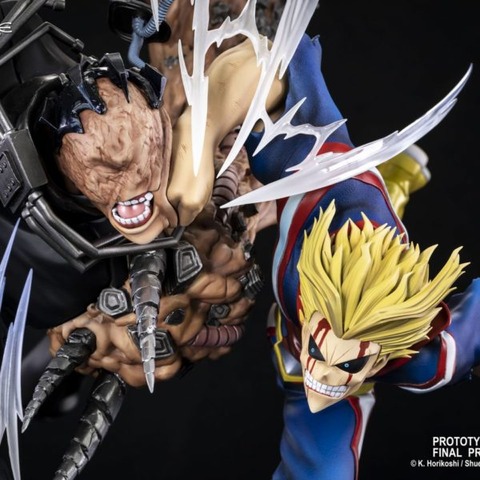 ヒロアカ】オールマイト&オールフォーワン リペイントフィギュア