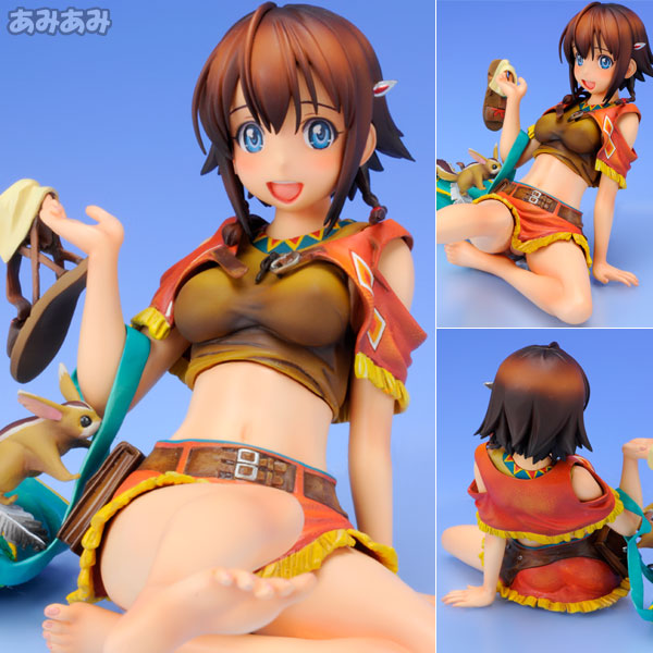 エイミーちゃんの太ももが健康的で色っぽい パンチラも見えそうなフィギュア予約開始 翠星のガルガンティア エイミー 1 8 完成品フィギュア メガハウス フィギュアレビュー隊