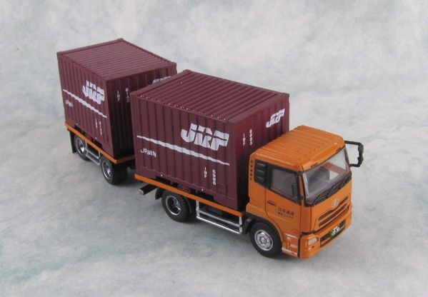 JR鉄道コンテナフルトレーラー日通仕様 : トラックコレクション@N 