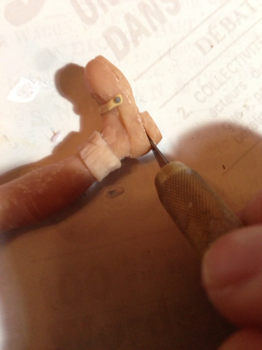 さくらちゃん制作part16 靴修正など フィギュア作るおｗｗｗｗｗｗfromvip