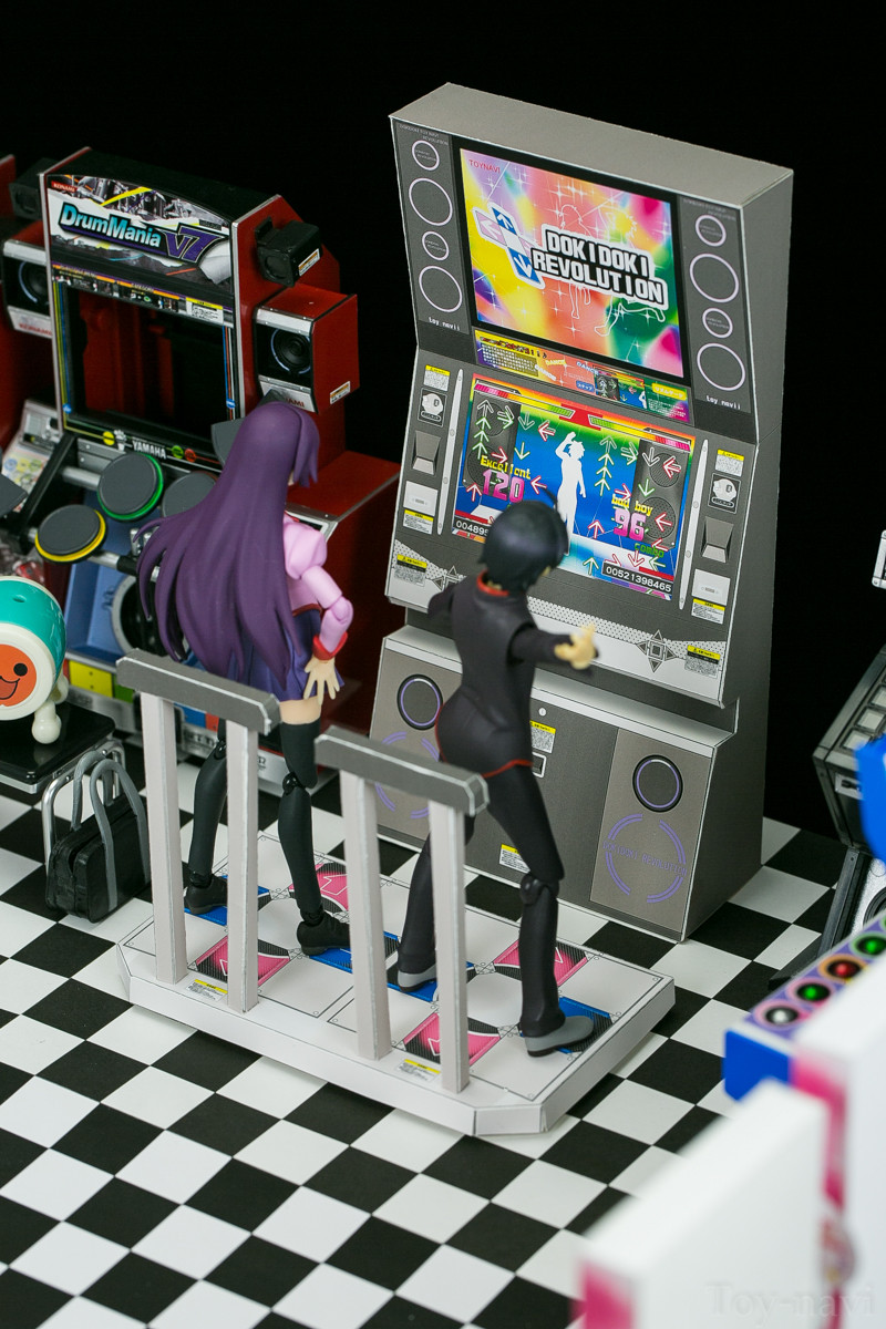 1/12 ダンスアーケードゲーム ペパクラ素材 : ミニチュア素材置場 1/12 ダンスアーケードゲーム ペパクラ素材 : ミニチュア素材置場