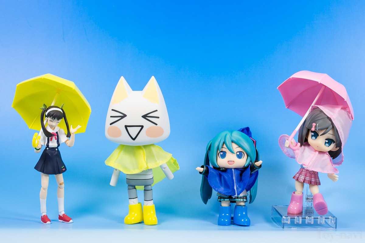 キューポッシュえくすとら 雨の日セット レビュー トイナビ フィギュア レビューブログ R18
