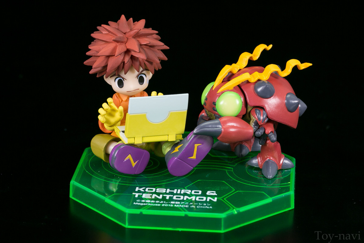 デジモン G E M シリーズ 泉光子郎 テントモン フィギュアレビュー トイナビ フィギュア レビューブログ R18