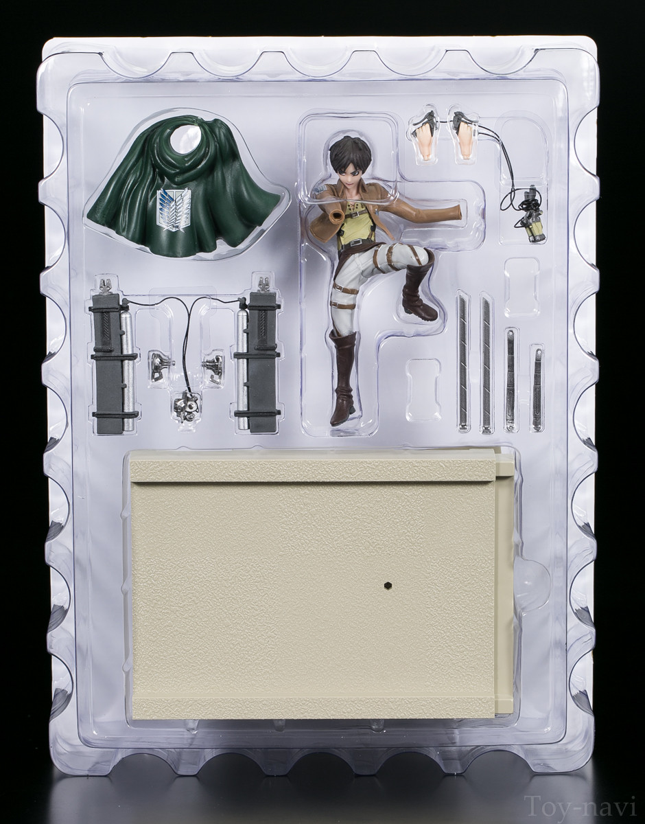 月刊 進撃の巨人 公式フィギュアコレクション Vol 1 エレン イェーガー 立体機動ver レビュー トイナビ フィギュア レビューブログ R18