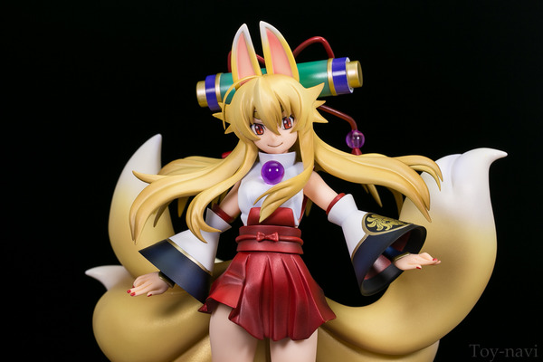 神羅万象チョコ エクセレントモデル 白面金剛九尾イヅナ フィギュア レビュー トイナビ フィギュア レビューブログ R18