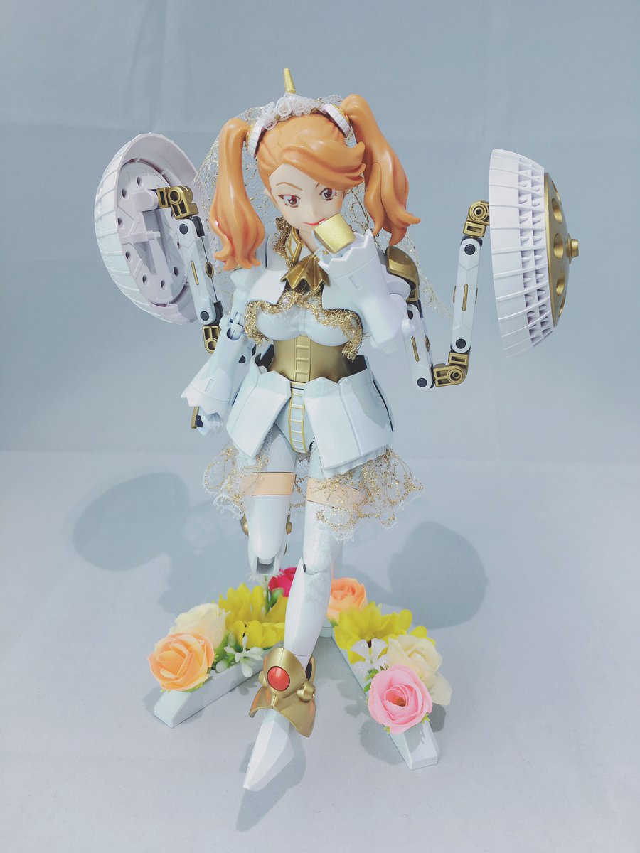 ガンプラ Hgbf はいぱーギャン子 のウェディング風カスタマイズ講座が公開 Figure News