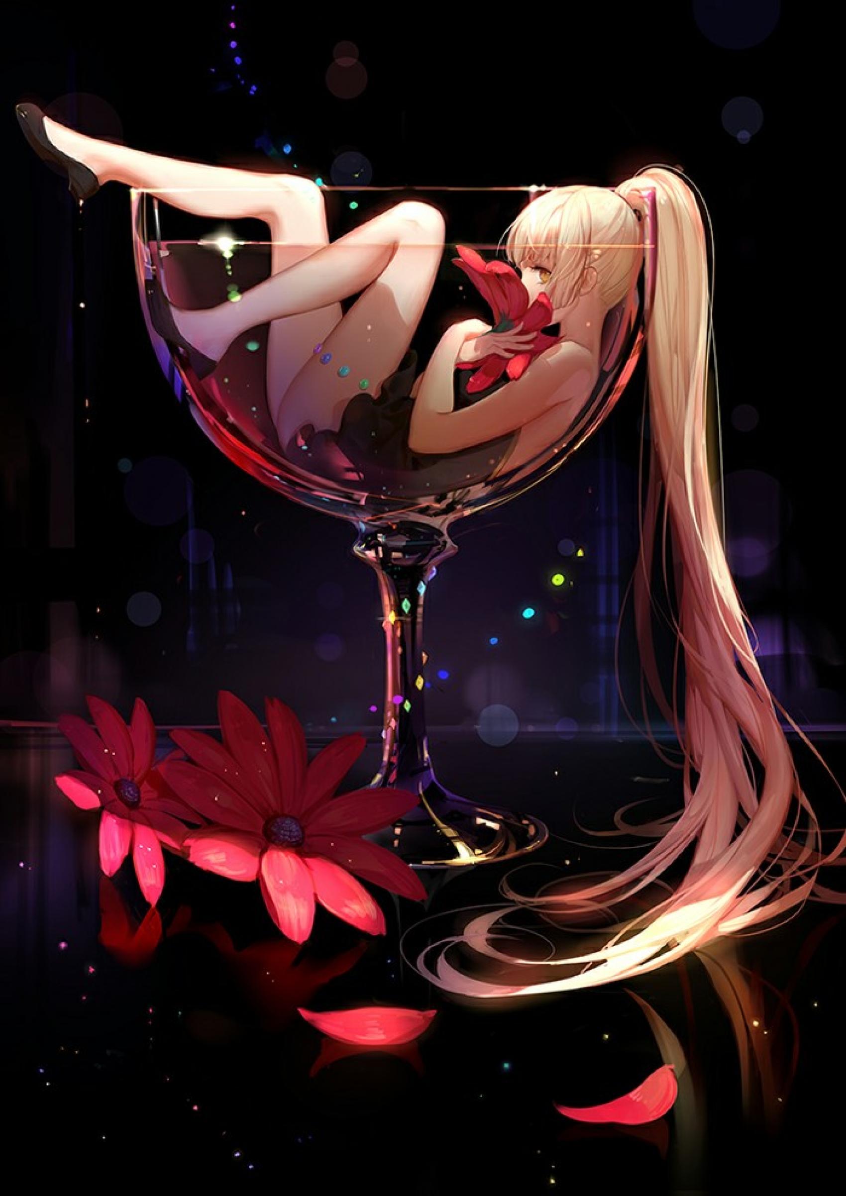 Askイラスト Ribose グラスの少女ーlily Wine フィギュア彩色原型公開 Figure News