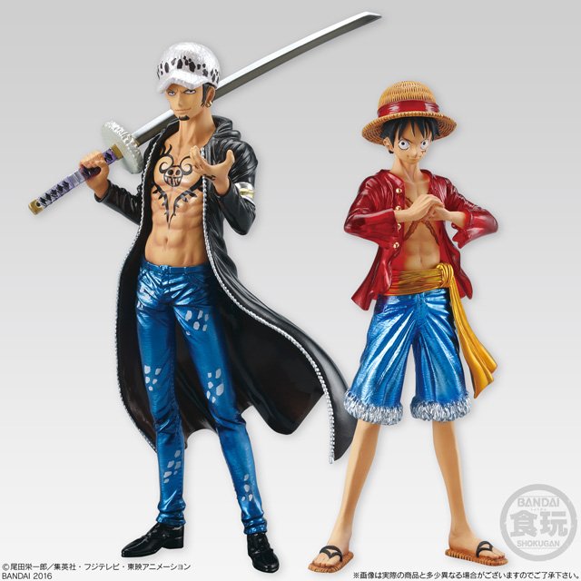 ワンピース 食玩のスタイリングに ルフィ ロー 海賊同盟セットが登場 お台場みんなの夢大陸16 会場にて限定販売 Figure News