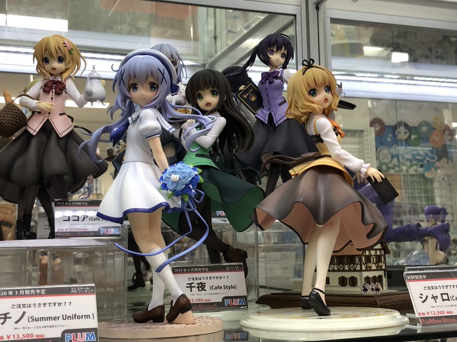 plum summer uniform チノ マヤ メグ チマメ隊セット