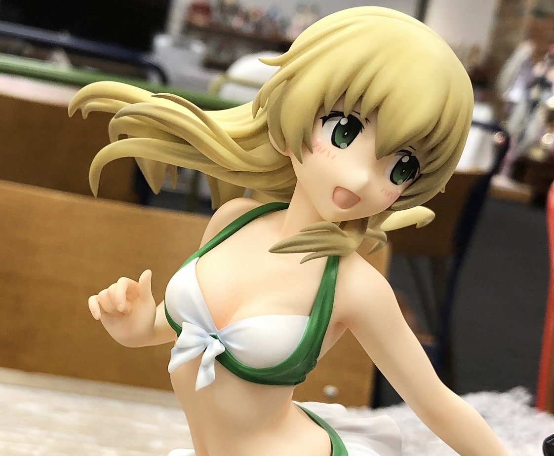 ガルパン ファット カルパッチョ 水着フィギュア デコマスレビュー公開 Figure News