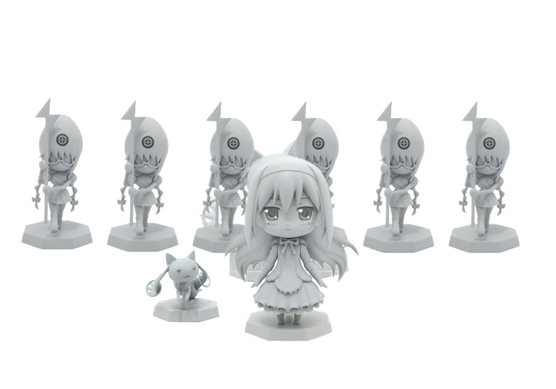 魔法少女まどか マギカ Aniplex 暁美ほむら 黒ワンピースver セット 仮 が企画進行中 魔女と化した ほむほむ など計8体のsd可動 フィギュアセット Figure News