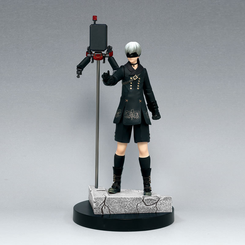 ニーアオートマタ スクエニ 9s ヨルハ 九号s型 キャラクターフィギュア 予約開始 同行しているポッド153もセット Figure News
