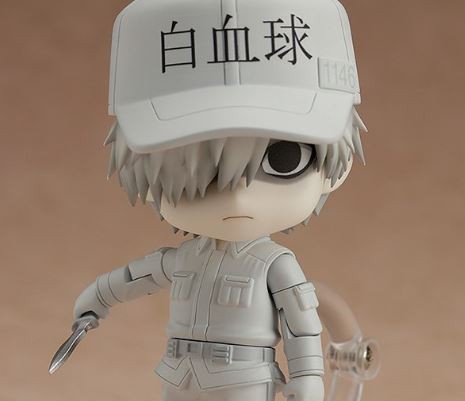 はたらく細胞 ねんどろいど 白血球 好中球 予約開始 ばいばい菌の 吹き出しプレート や ナイフ など付属 Figure News