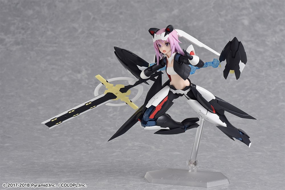 アリスギア Figma 比良坂 夜露 予約開始 直販特典は キメ顔 が追加付属 Figure News