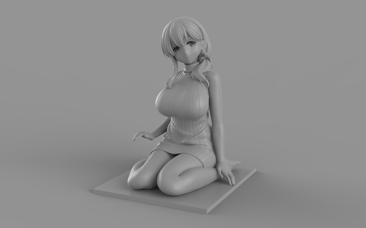 すのはら荘の管理人さん ひざ枕ポーズの 春原彩花 等身大フィギュア化企画進行中 3dデータ公開 Figure News すのはら荘の管理人さん ひざ枕ポーズの 春原彩花 等身大フィギュア化企画進行中 3dデータ公開 Figure News