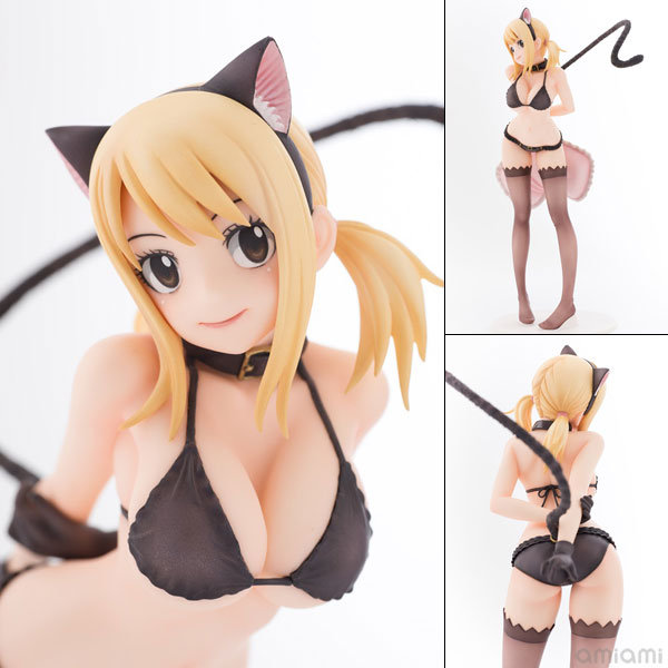 オリジナル フェアリーテイル Tail Fairy フィギュア 黒猫gravure Style ハートフィリア ルーシィ Fairytail Labelians Fr