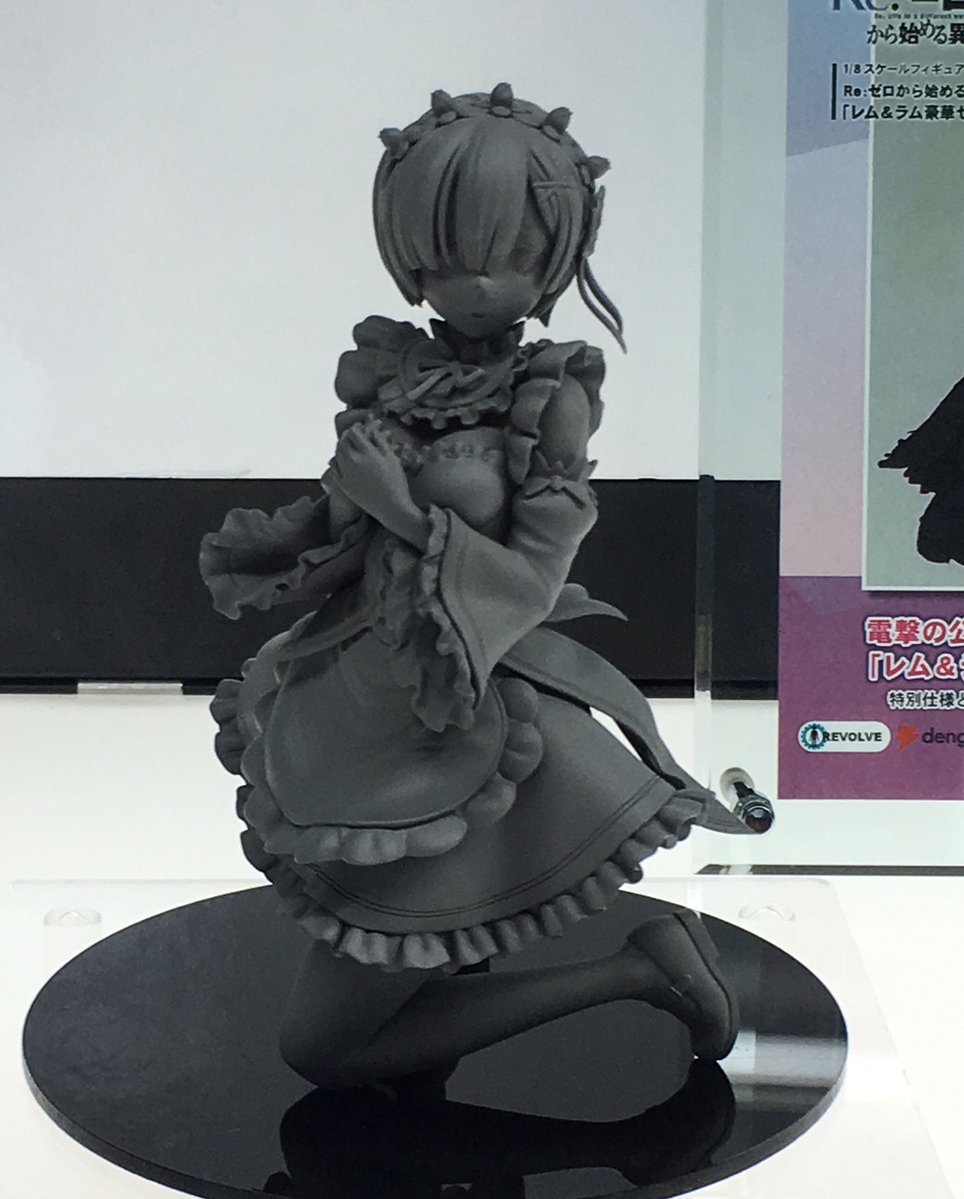 リゼロ リボルブ レム ラム 1 8フィギュア原型 キューポッシュ レム ラム が公開 Figure News リゼロ リボルブ レム ラム 1 8フィギュア原型 キューポッシュ レム ラム が公開 Figure News