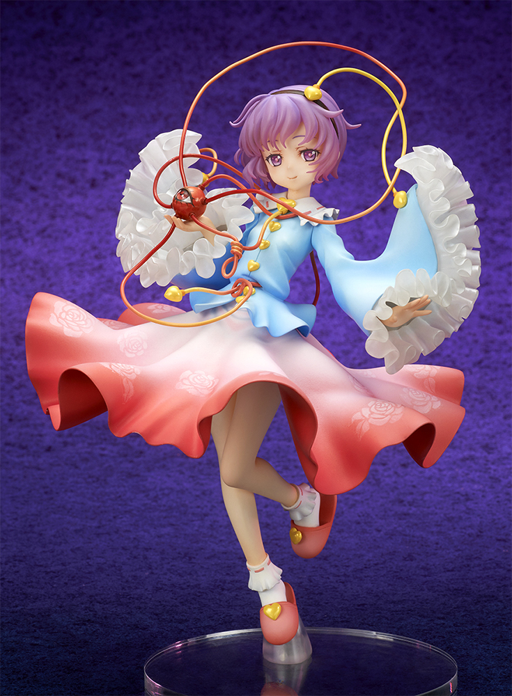 東方project キューズq 古明地さとり フィギュア予約開始 合わせて 古明地こいし の再販も決定 Figure News