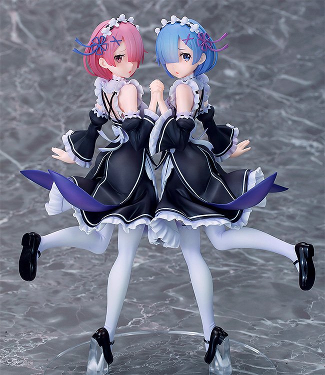 リゼロ 双翼社 レム ラム Twins Ver フィギュア予約開始 双子メイドが手を繋いだ姿を立体再現 Figure News
