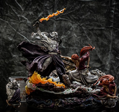 るろうに剣心 Figurama Collectors 緋村剣心 Vs 志々雄真実 25thアニバーサリー スタチュー登場 Pv追加 Figure News