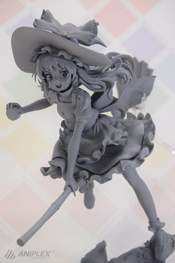Wf19夏 東方project 博麗霊夢 霧雨魔理沙 フィギュアなどアニプラ新作フィギュアが展示 Figure News