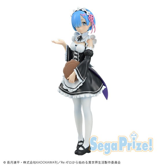 リゼロ セガプライズ レム Pmフィギュアが今週末より登場 Figure News