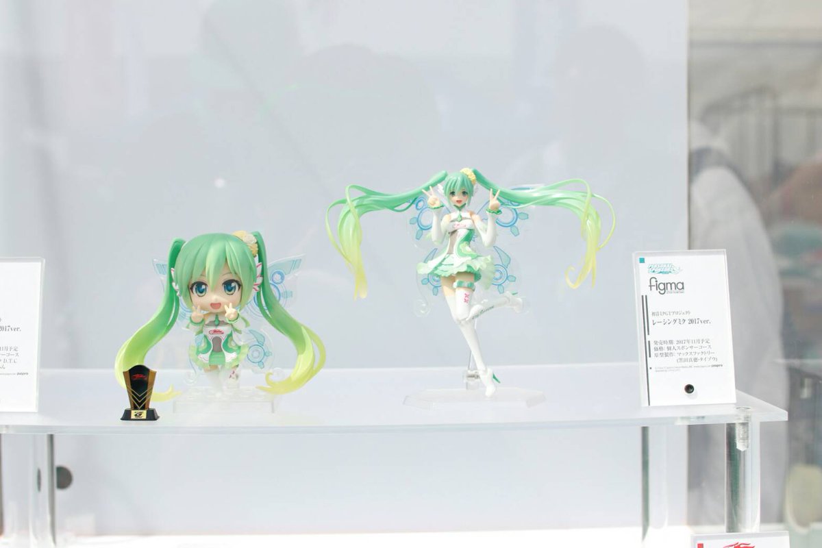 Tonyミク Figma レーシングミク 2017ver デコマスが初お披露目に Figure News
