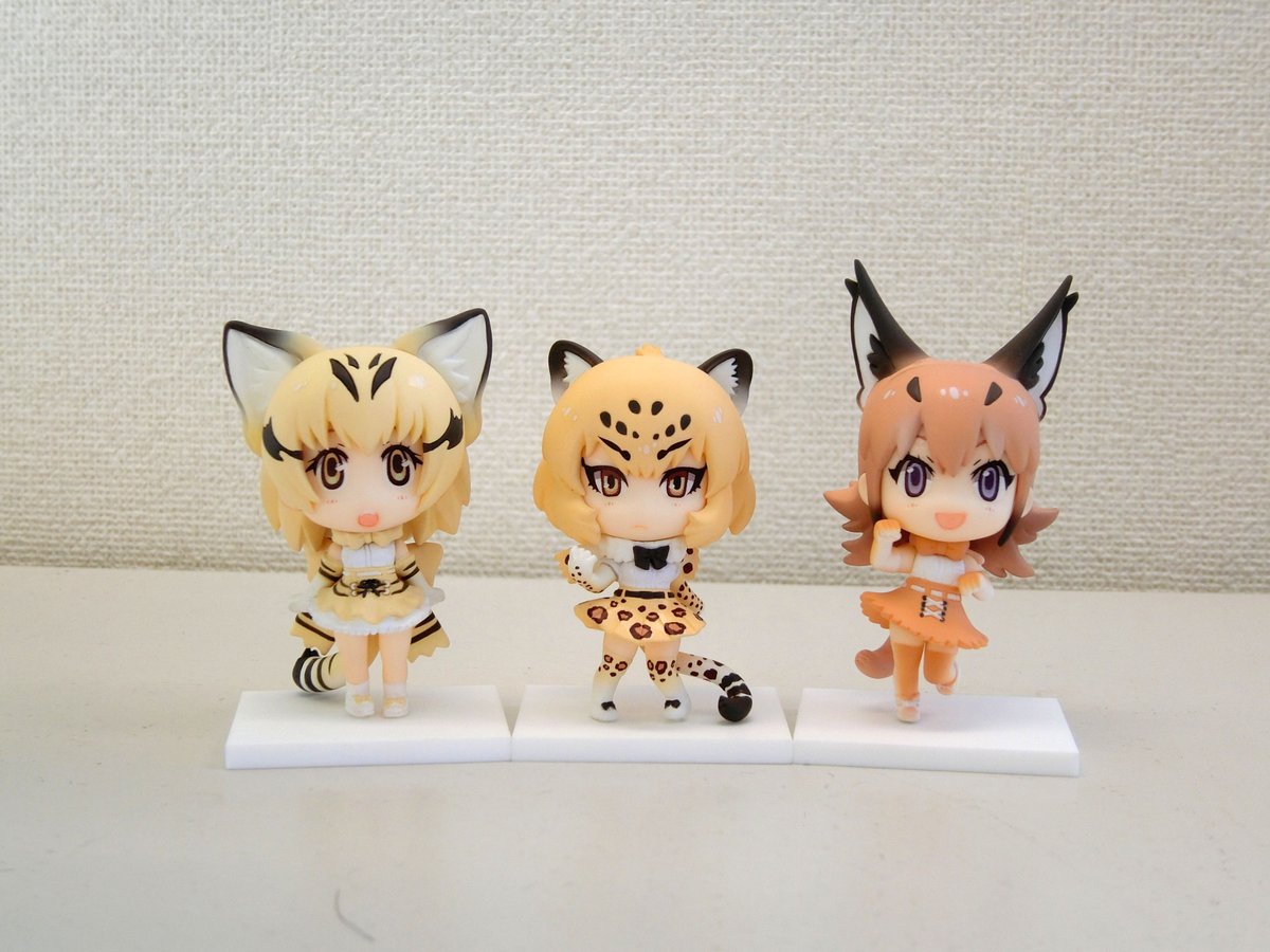 けものフレンズ ちょびるめぷち スナネコ ジャガー カラカル Ppp マーゲイ 公開 Figure News