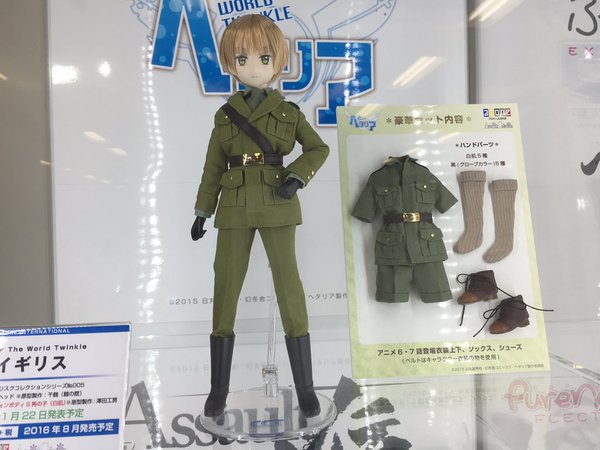 ヘタリア アゾン イギリス ドールがドールショウで展示されたもよう Figure News ヘタリア アゾン イギリス ドールがドールショウで展示されたもよう Figure News