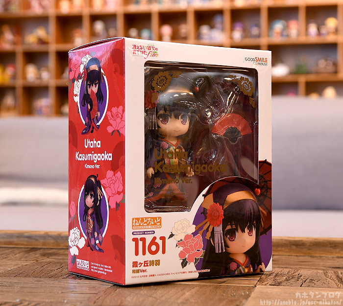 冴えカノ ねんどろいど 霞ヶ丘詩羽 和服ver パッケージ サンプル公開 今週8日出荷予定 Figure News