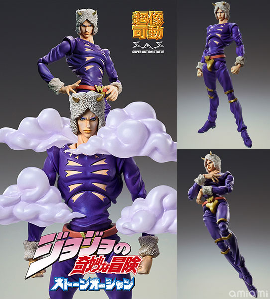 ジョジョの奇妙な冒険】超像可動「ウェザー・リポート」7月発売