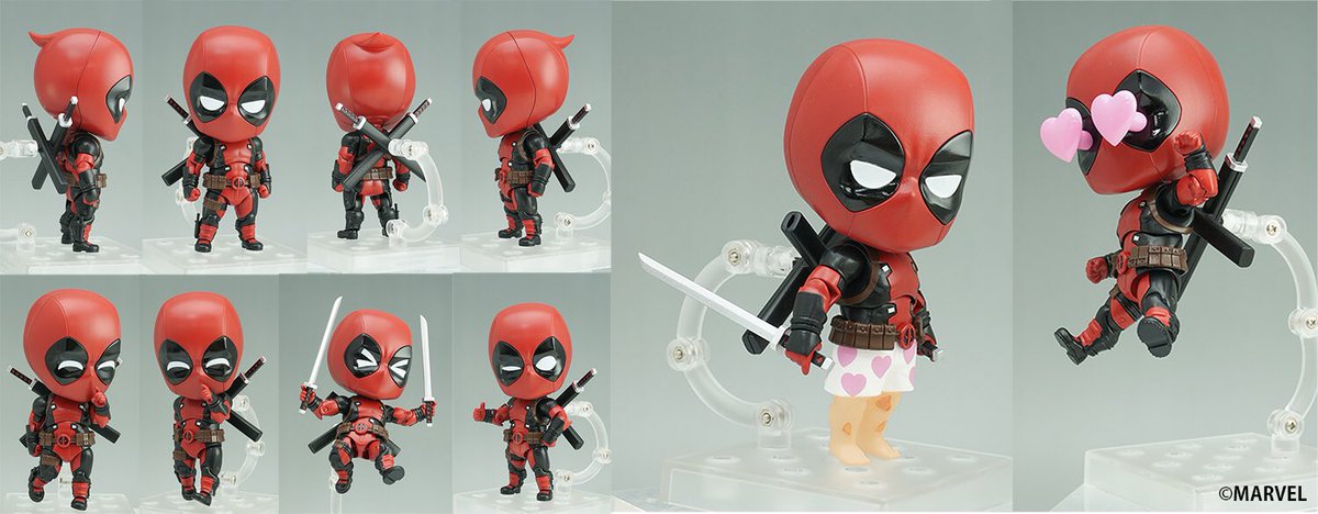 ねんどろいど デッドプール 彩色画像公開 Figure News