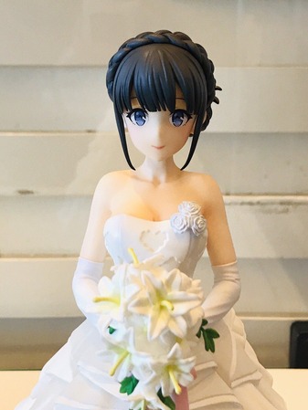 青ブタ アニプラ 牧之原翔子 ウェディングver フィギュアが本日24時より限定予約開始 ウェディングドレス姿の翔子さんが立体化 Figure News