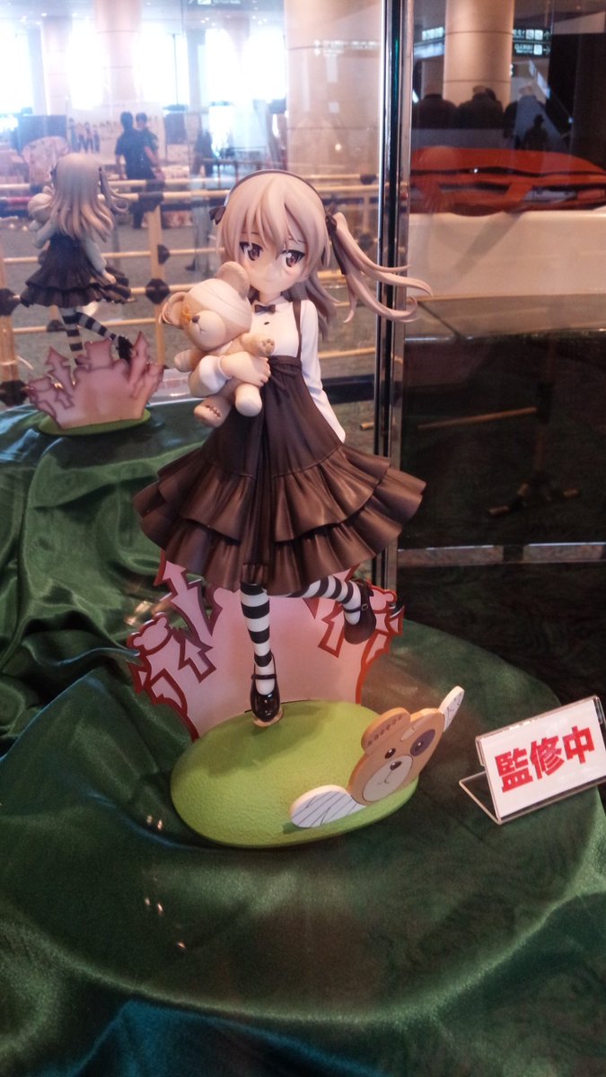 ガルパン コトブキヤ 島田愛里寿 フィギュア彩色原型に ミカ 原型がイベント会場にて公開 Figure News