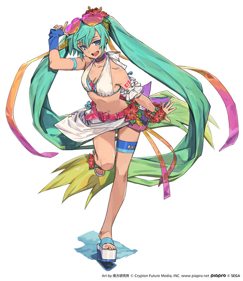 初音ミク 第2回セガプライズ 初音ミク スーパープレミアムフィギュア 衣装デザイン募集の結果が発表 立体化用デザイン公開 Figure News